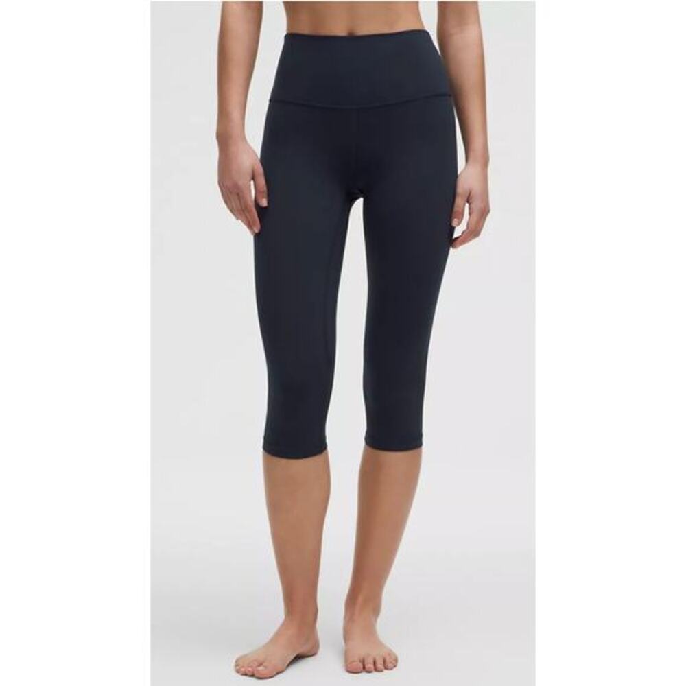 lululemon Align High-Rise Crop 19" navy blue